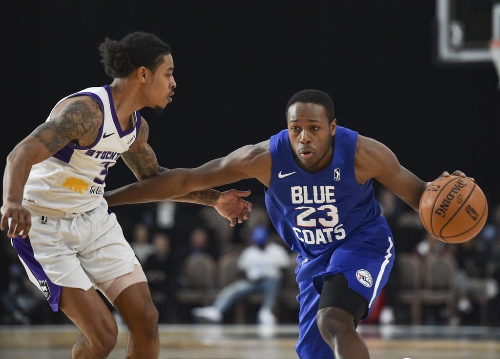 Jared Brownridge returns to the Blue Coats for its season in the Orlando Bubble.