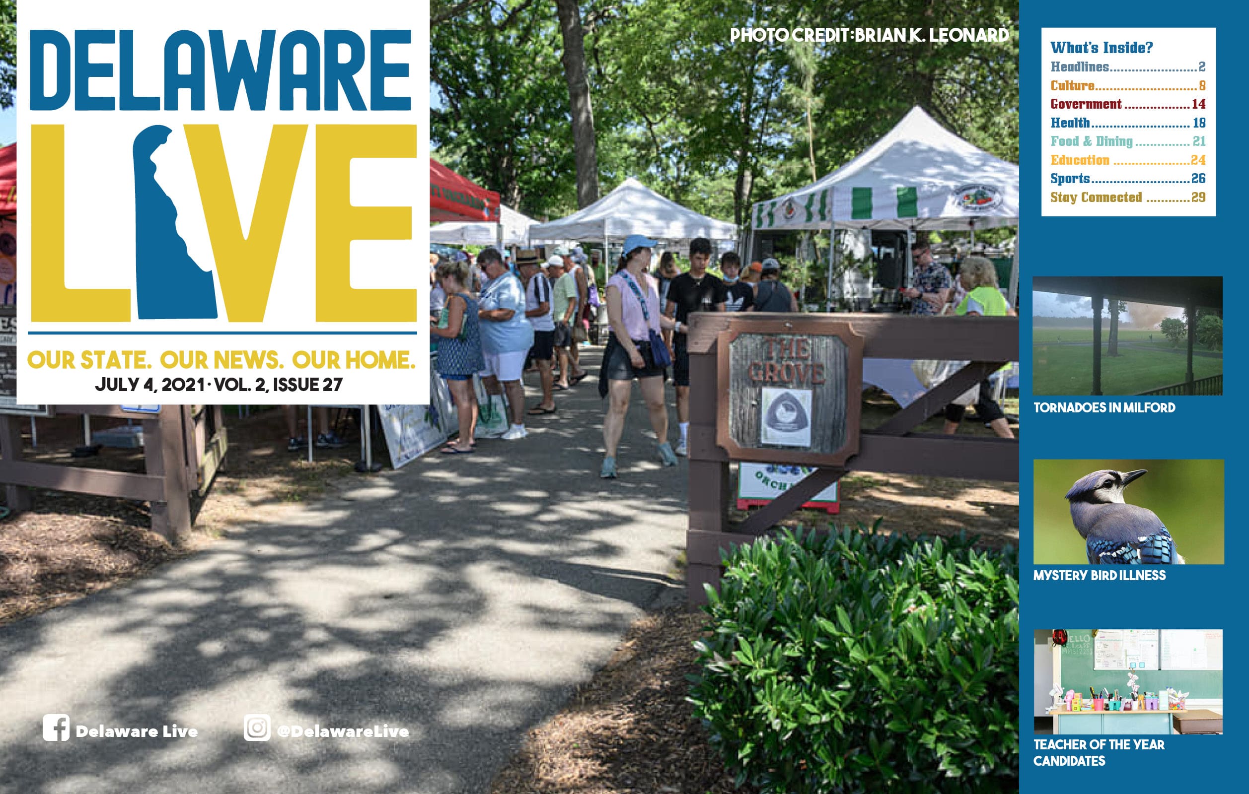 Delaware LIVE Weekly Review – July 4, 2021