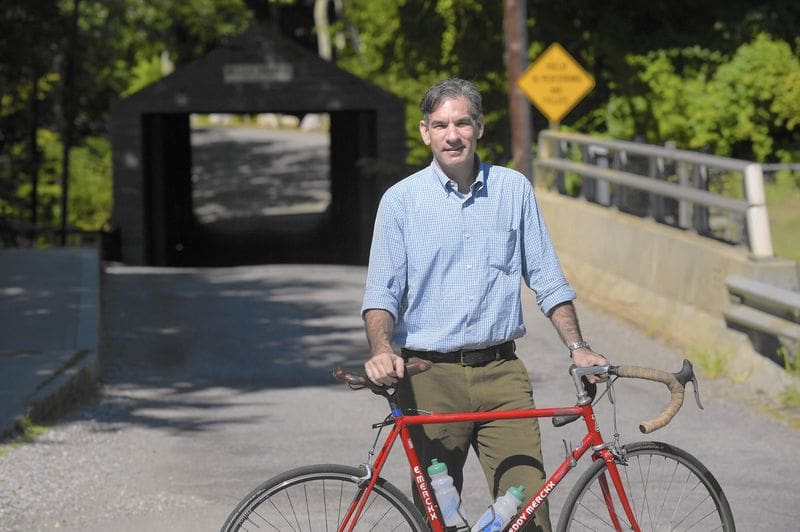 Man biking along 1781 route of French soldiers to stop in Wilmington