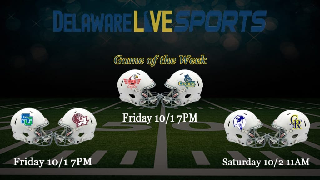 Week 4 Delaware Live streaming schedule