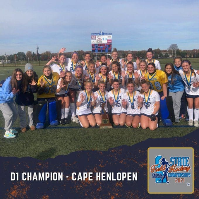 Cape Henlopen field hockey secures 5th straight state championship