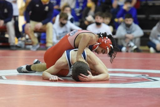 Delaware Military advances to first state mat final in school history