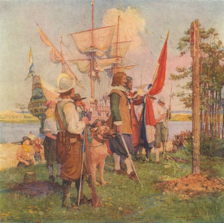 Stanley Arthurs Landing of the DeVries Colony compressed