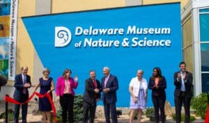 Delaware Museum of Nature and Science ribbon cutting