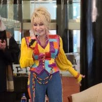 Dolly Parton serenades book celebration party at Wilmington Library