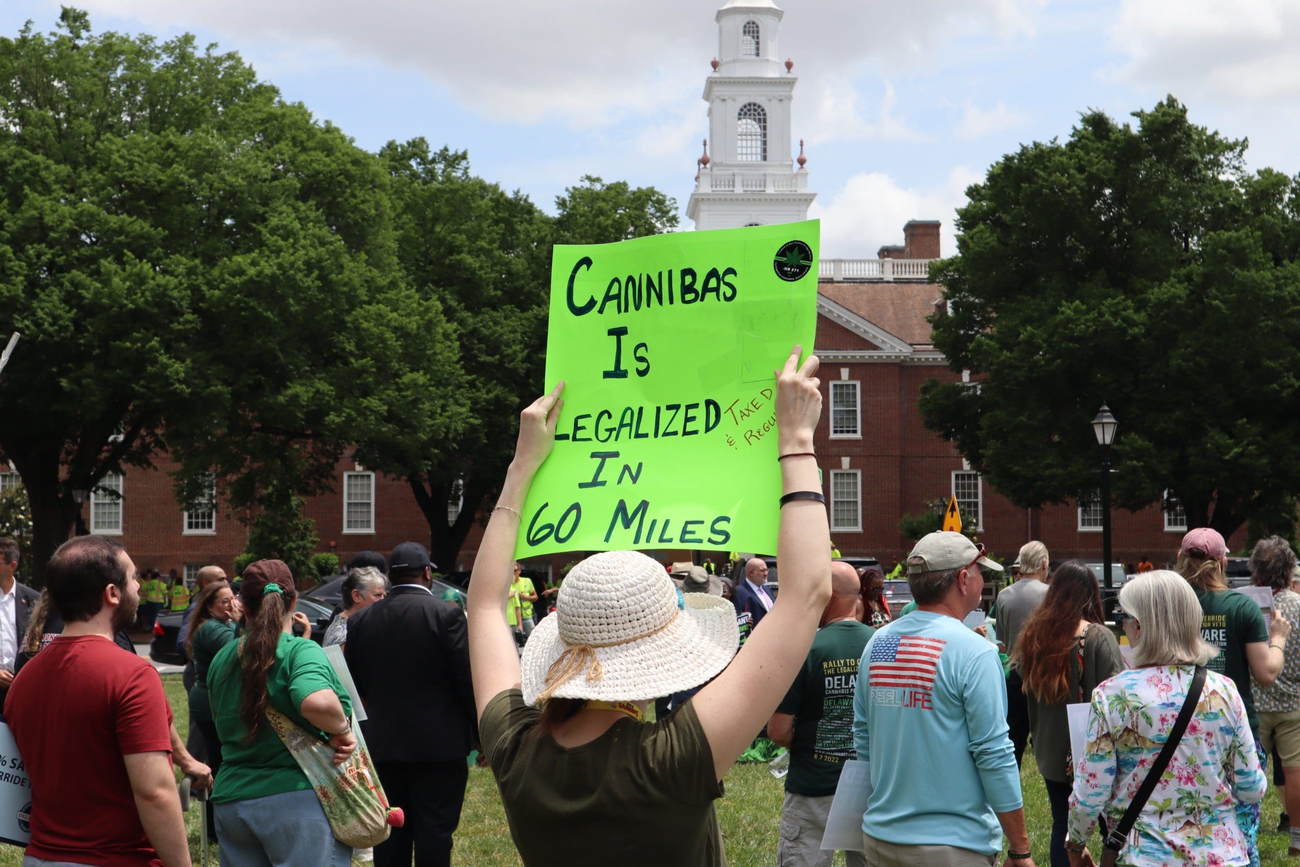 Featured image for “Cannabis supporters rally to override Carney’s veto”