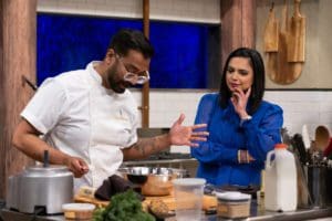 Judge Maneet Chauhan and competitor as seen on Chopped 2048x1365 1