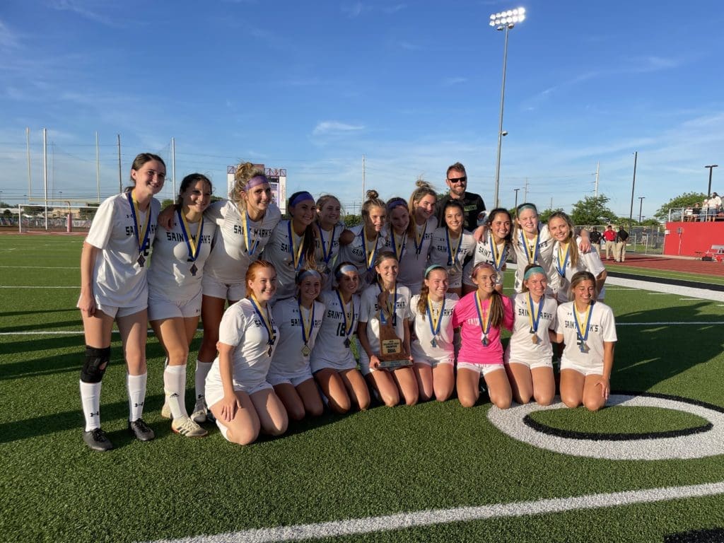 Saint Marks Girls Soccer State Champions photo by Nick Halliday