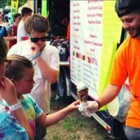 Festival fun: Ice cream, Midsommar compete for attention Saturday
