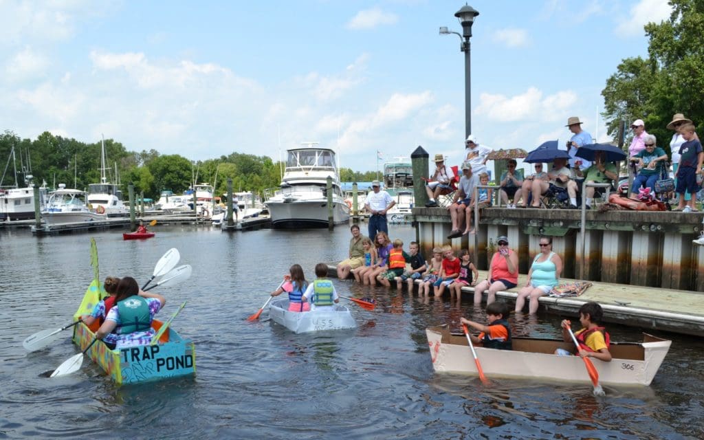 The seventh annual Recycled Cardboard Boat Regatta will take place Saturday, Aug. 6 at the Nanticoke River Public Marine Park in Blades. 