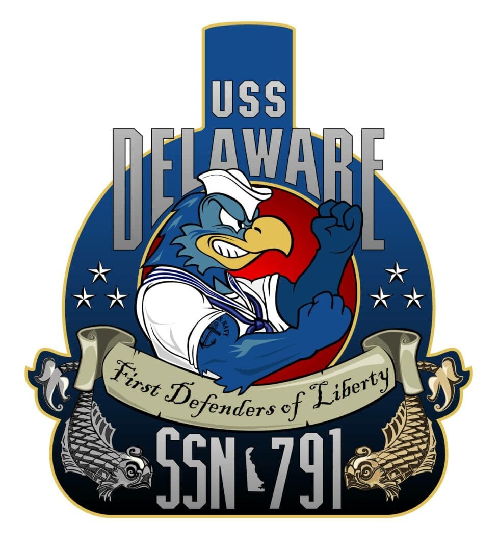 USS delawre logo