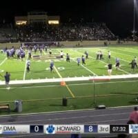 DMA Howard football game suspended in third quarter