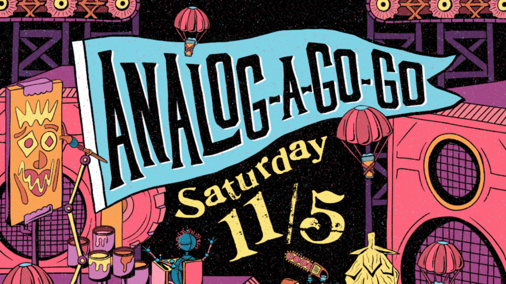 Dogfish Head Craft Brewery’s annual Analog-A-Go-Go festival is officially a go-go! (Dogfish Head Craft Brewery)