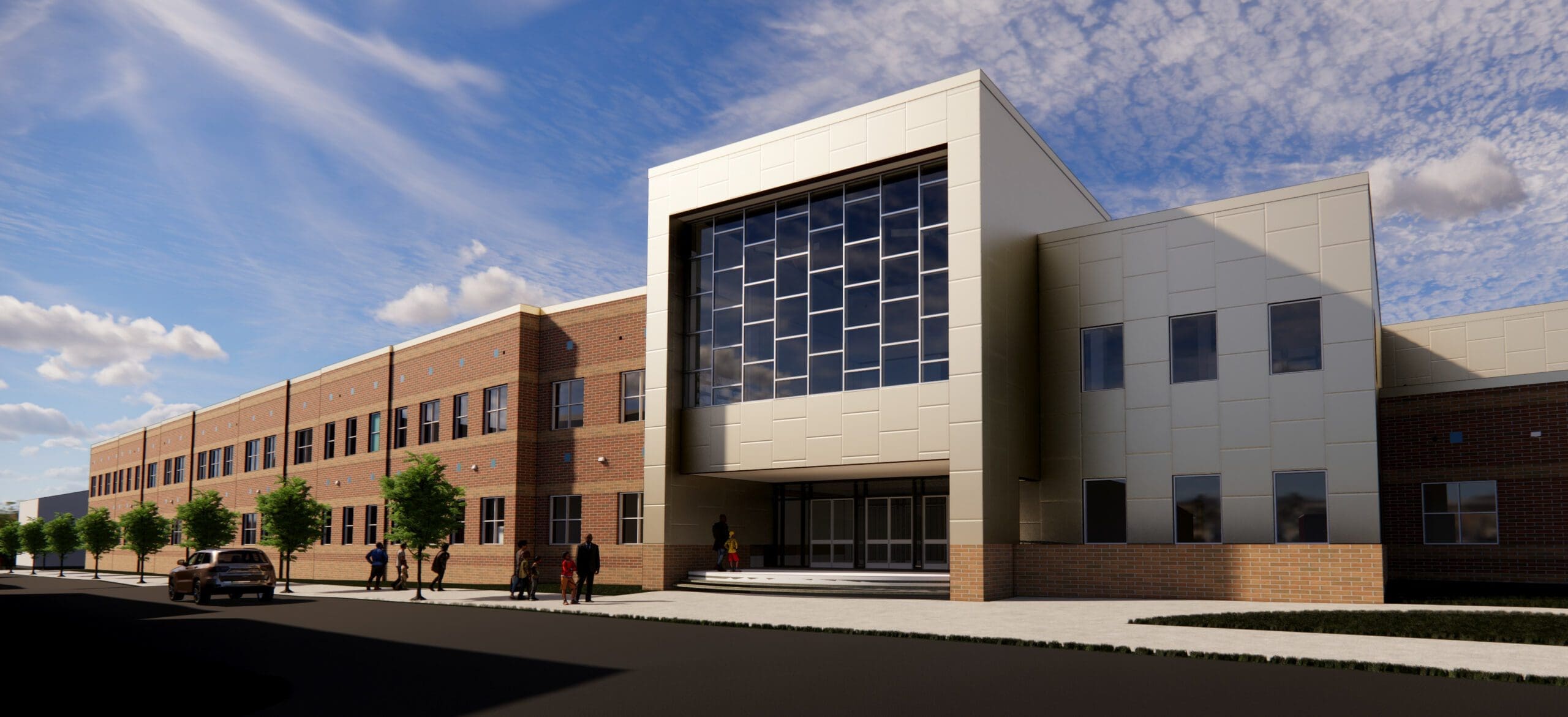 Featured image for “New Bancroft School under construction, may open fall ‘24 ”