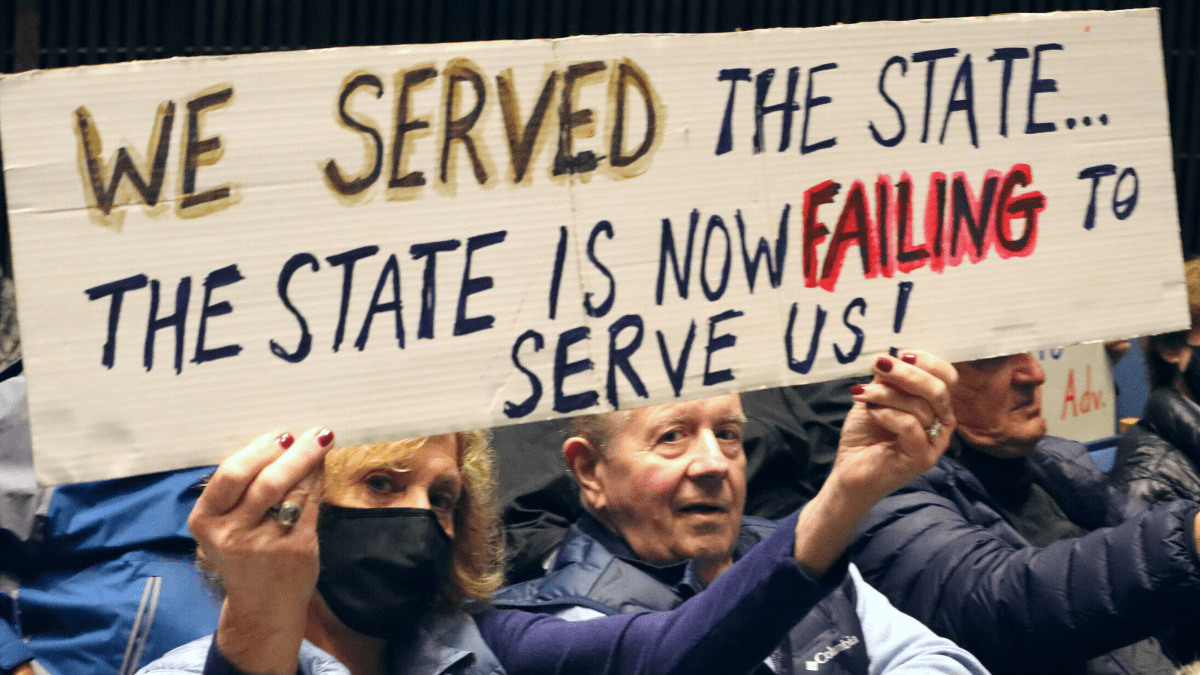 Delaware State Retirees Protest Medicare Advantage Plan