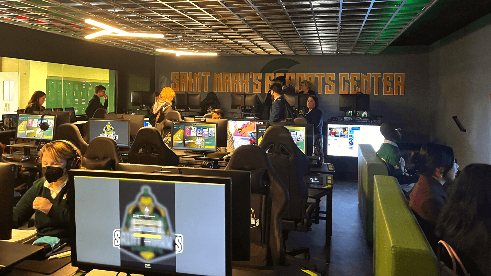 Featured image for “The future is now at Saint Mark’s High School Esports Center”