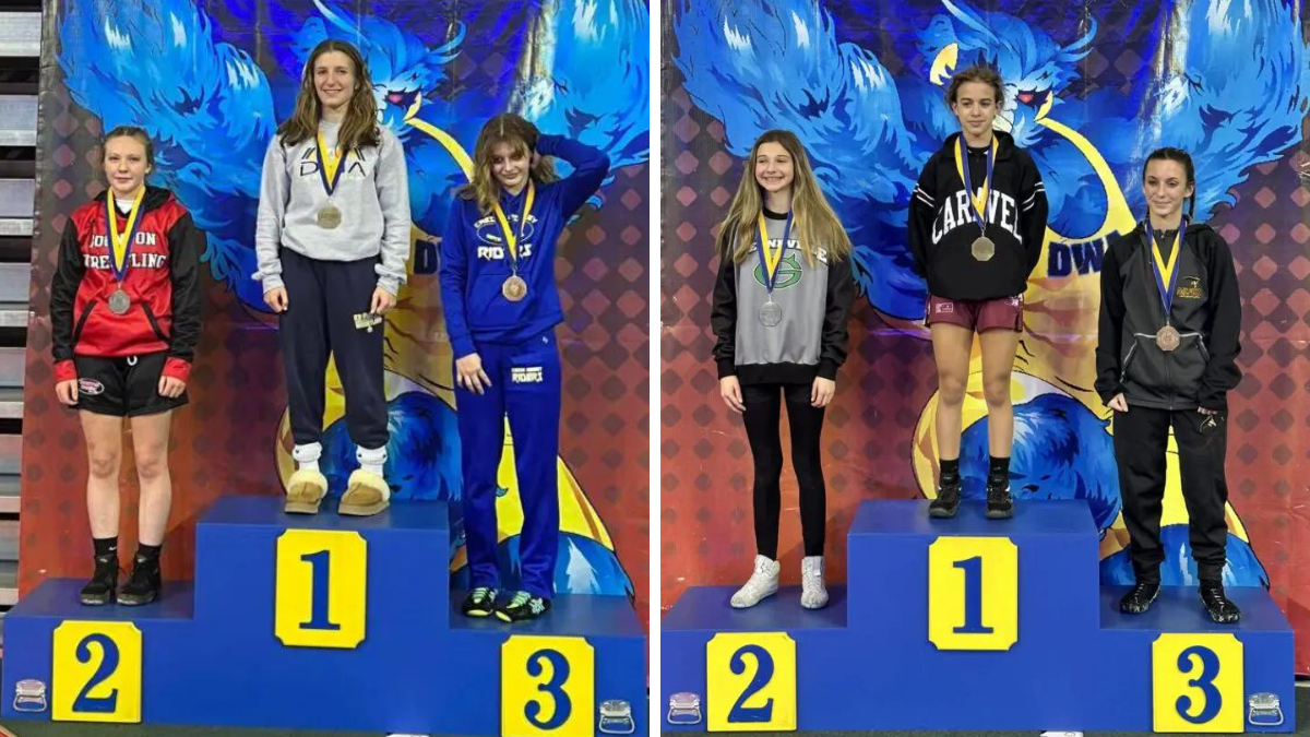 Featured image for “Mahan, Radecki win inaugural girls’ wrestling competition”