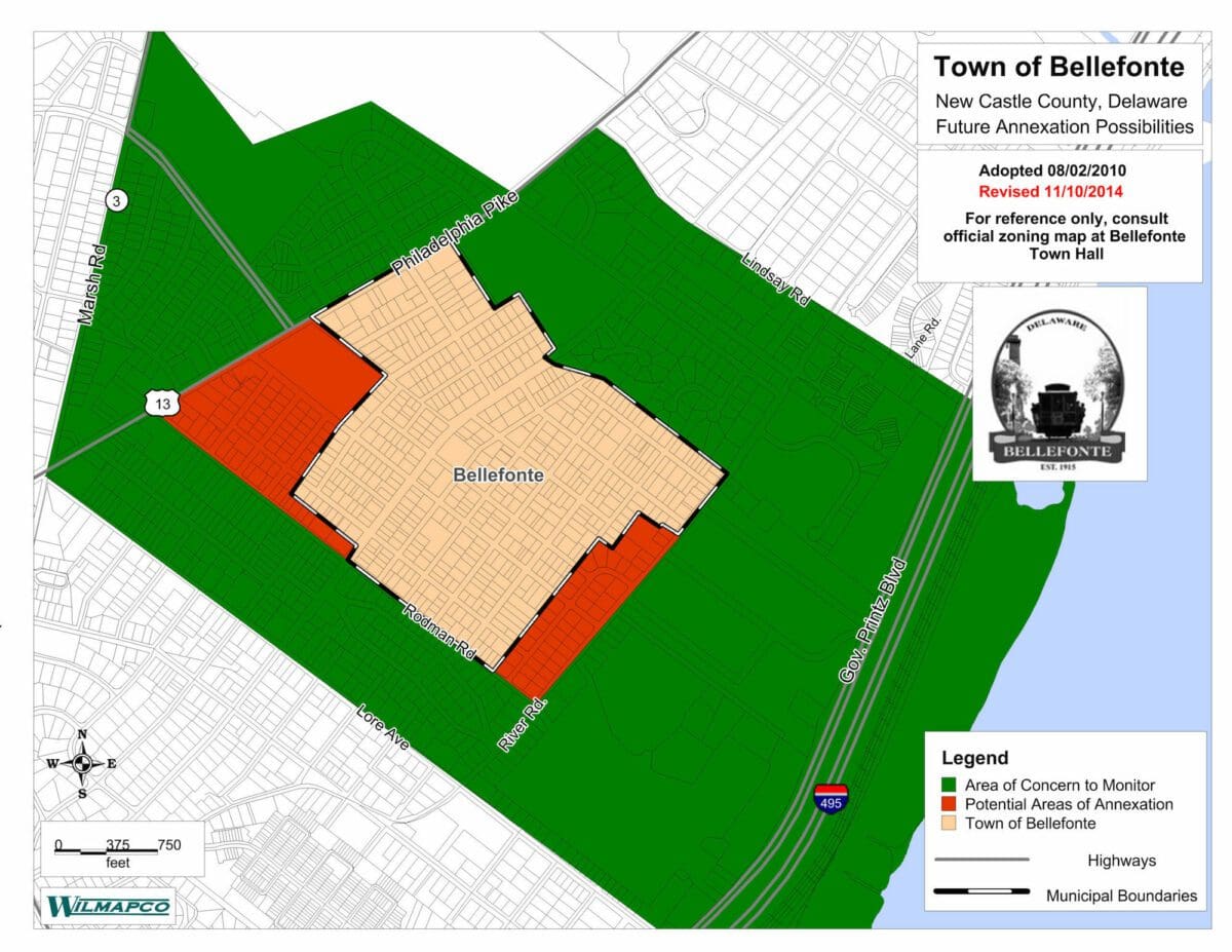 Bellefonte has proposed annexing two adjacent subdivisions.