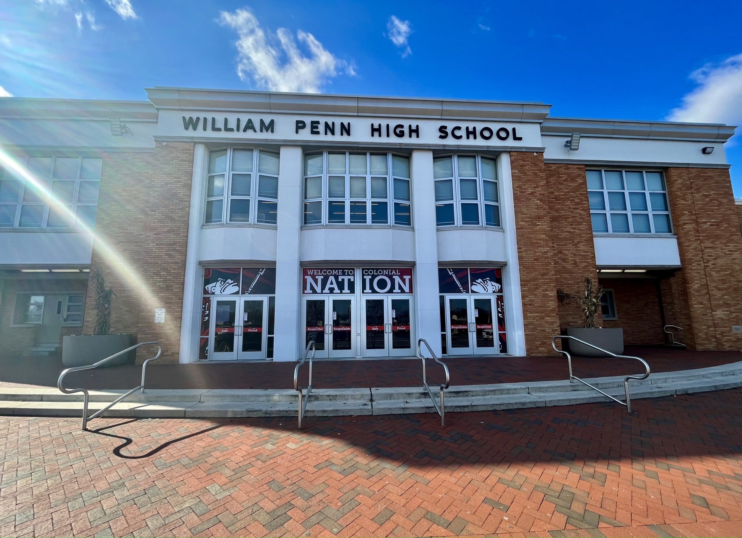 A 16-year-old has been arrested in connection with the shooting at William Penn High School last week. (Jarek Rutz/Delaware LIVE News)