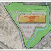 Warehouse announced on 28 acres in First State Crossing