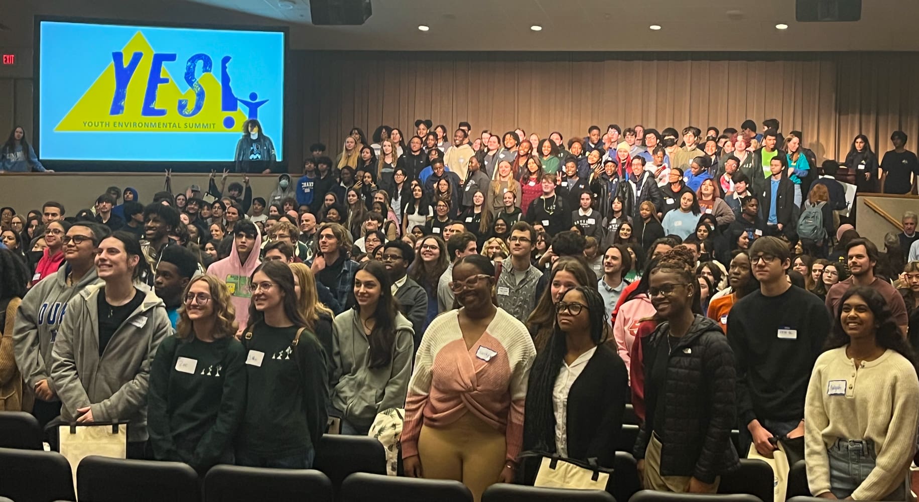 More than 500 Delaware high schoolers showed up to Thursday's Youth Environmental Summit. (Jarek Rutz/Delaware LIVE News)