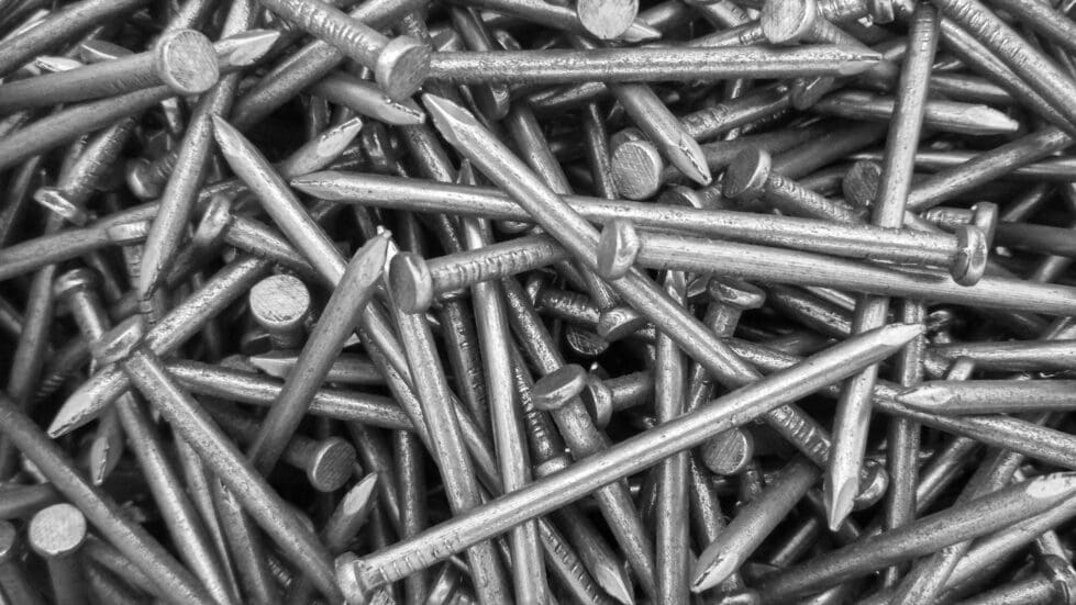 Screws and nails were dumped on several roads in the Hockessin area. (Photo by Surya Prakash on Unsplash)