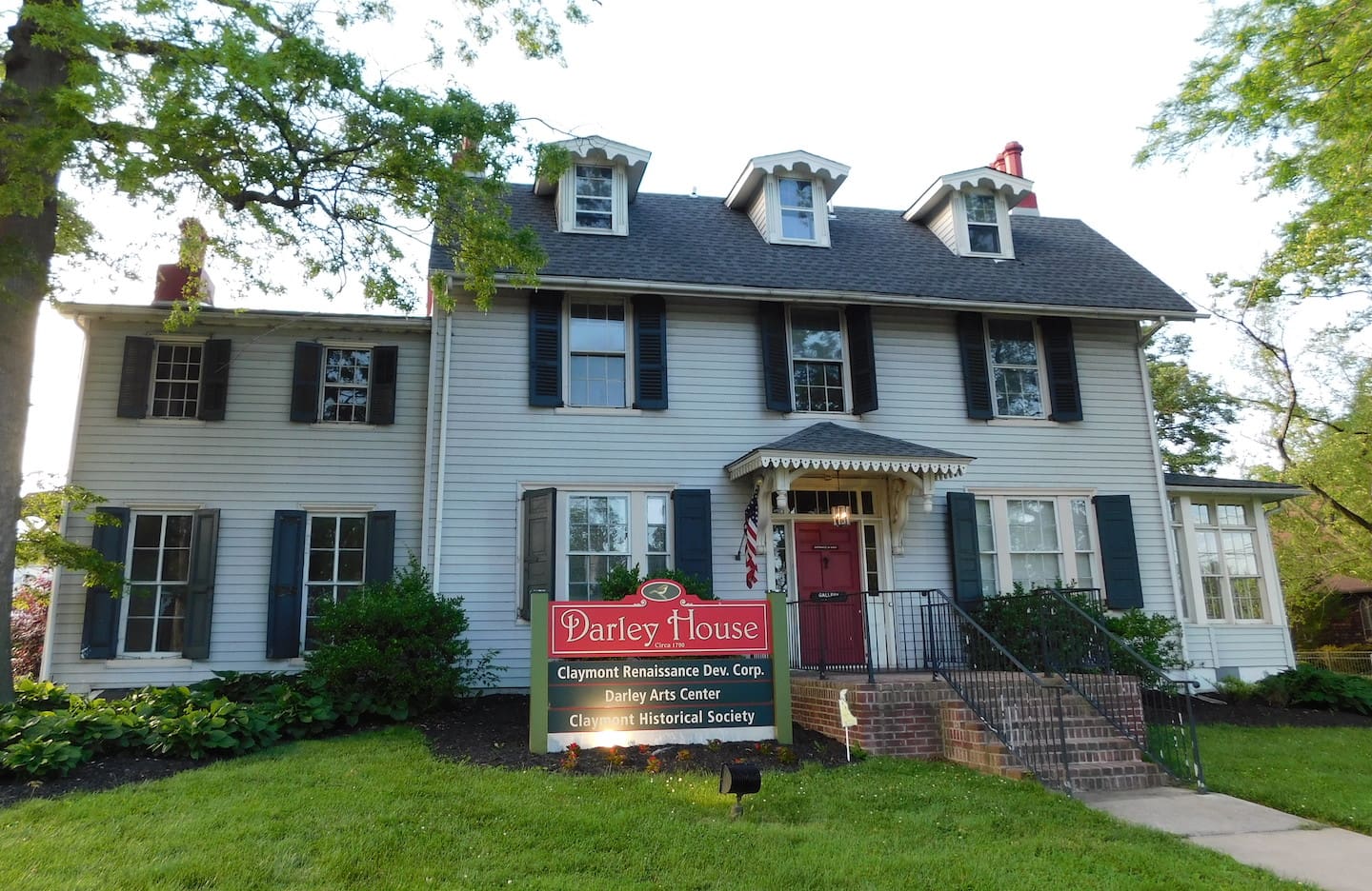 Renovations are underway at the Darley House. (Claymont Renaissance Development Corp.)