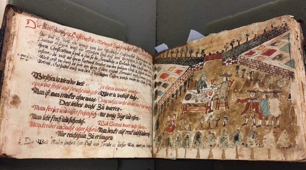 A manuscript by Ludwig Denig offers rare insight into life two centuries ago. (Winterthur)