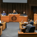 New Castle County council meeting, property tax