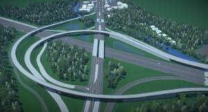 DelDOT is installing a double flyover interchange where Interstate 95 and Route 896 meet.