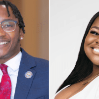 Delaware State University students Jordan Spencer, left, and Imani Wulff-Cochrane have been named HBCU White House Scholars