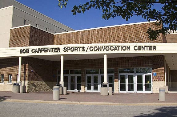 UD's Bob Carpenter Center has been the site for multiple Christina School District graduations.