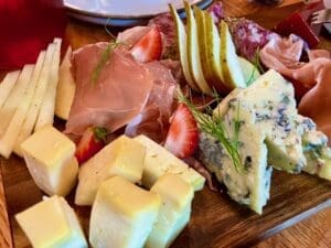 Zava meat and cheese board