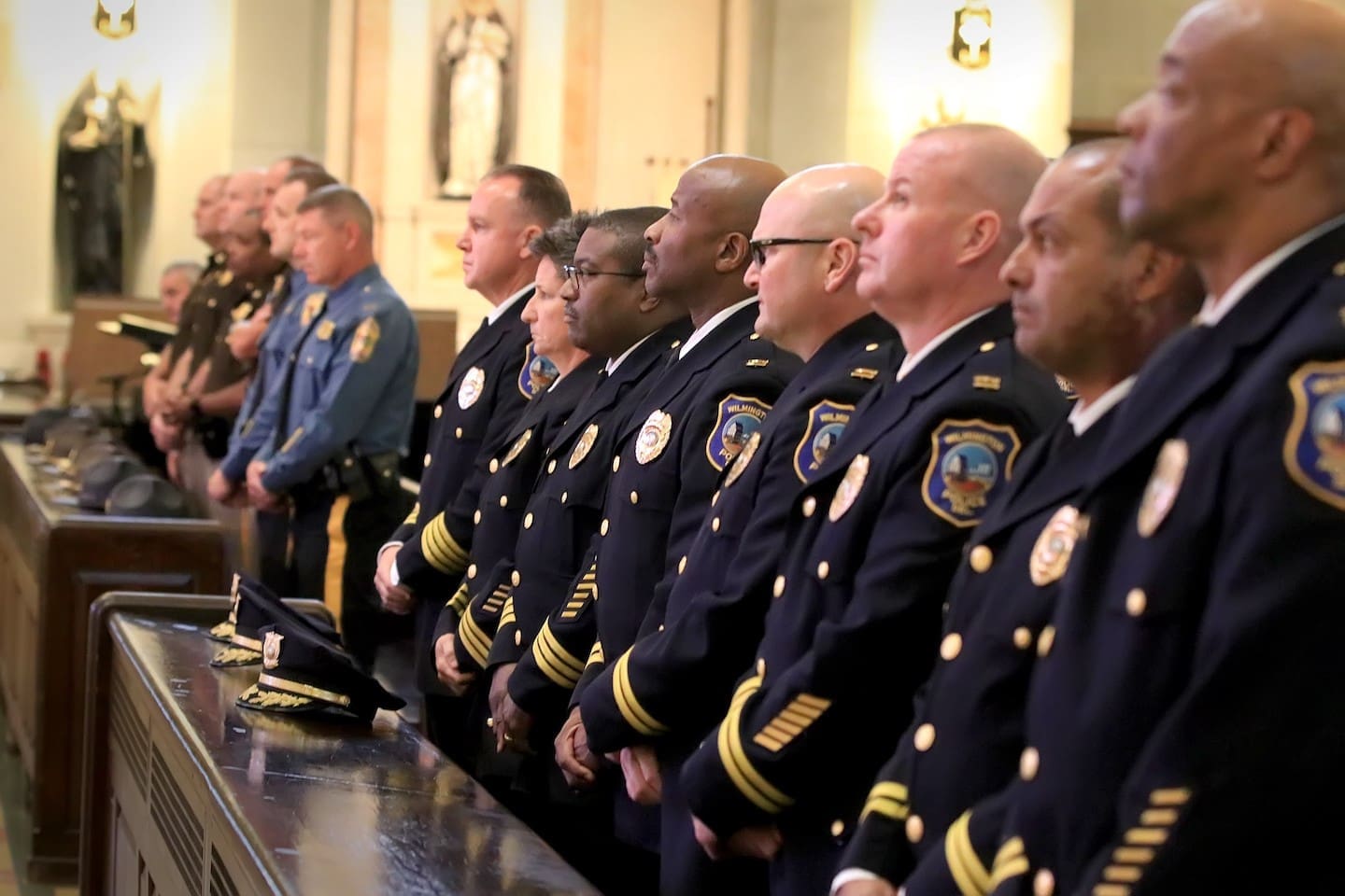 The 2022 Catholic Diocese of Wilmington Blue Mass for law enforcement, fire, emergency medical services and military. (thedialog.org)