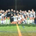 Cape Field Hockey posing after defeating Delmar photo courtesy of Ben Fulton