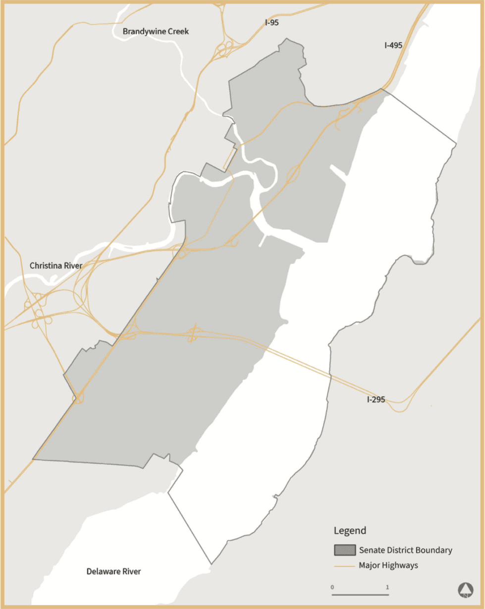 2nd Senate district Three Rivers area Darius Brown