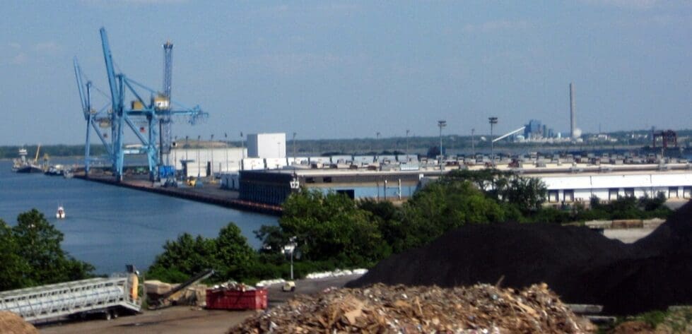 The Port of Wilmington, in 2011. (Diiscool photo from Wikimedia.org)