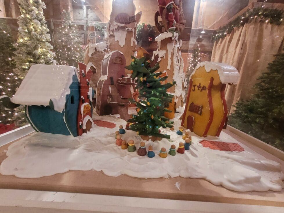 A joyous view of Whoville is the focus Joe Daigle's featured gingerbread house at Hagley. (Hagley photo)