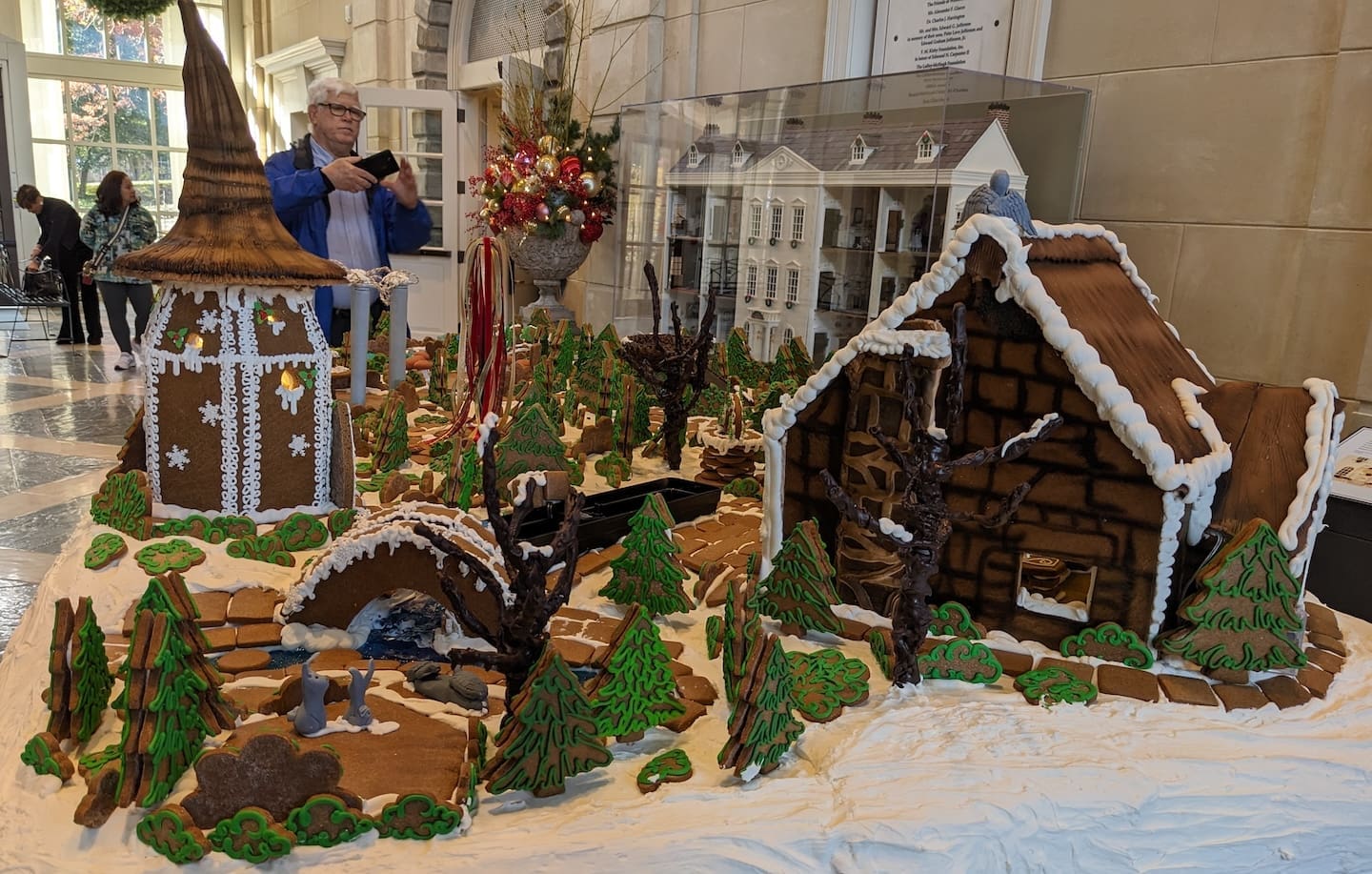 Every major feature of Enchanted Woods is captured in gingerbread. (Ken Mammarella photo)