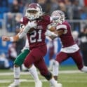 Caravel football Craig Miller runs the ball against Archmere in the DIAA 2A football state championship photo courtesy of Donnell Henriquez 1