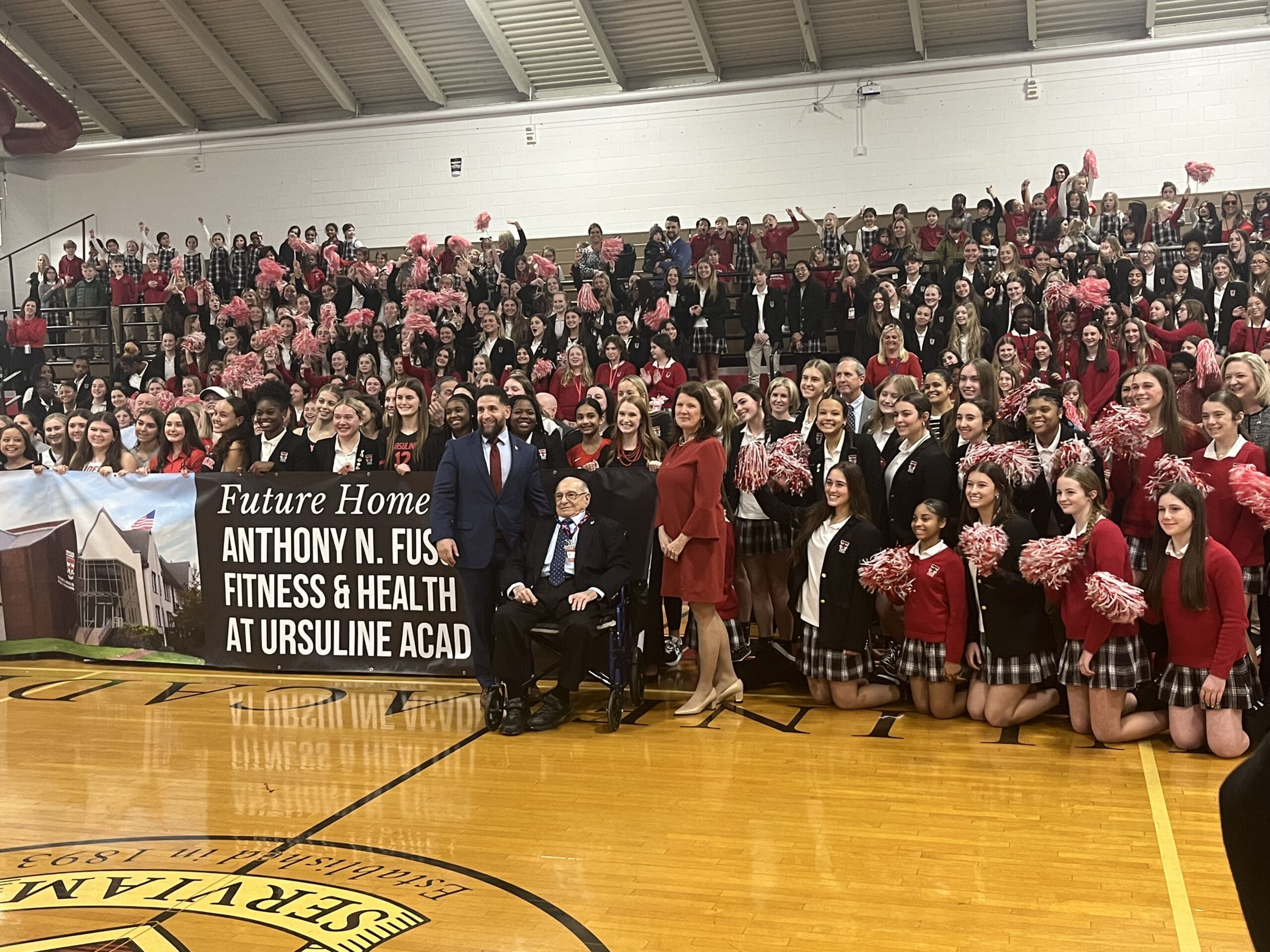 Featured image for “Ursuline’s record $5M Fusco donation to rebuild, expand gym”
