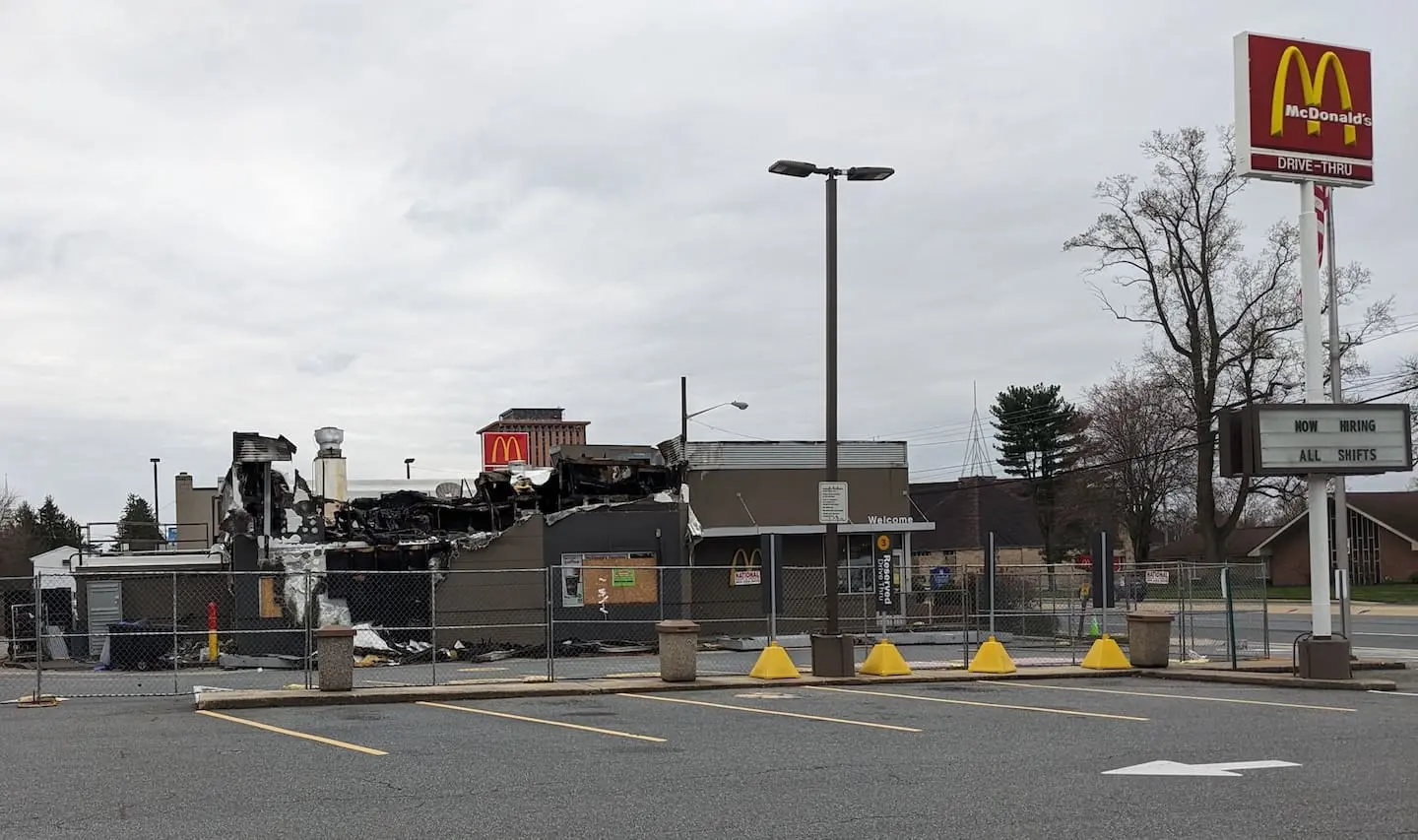 McDonald's wants to reduce drive-thru backups when it rebuilds its Concord Pike restaurant. Ken Mammarella photo
