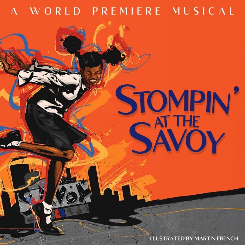 “Stompin’ at The Savoy” is a world premiere musical at the Delaware Theatre Company. Martin French illustration courtesy of Delaware Theatre Company.