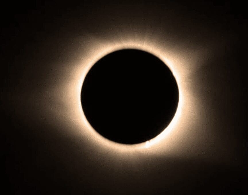 The last total solar eclipse was seven year ago.