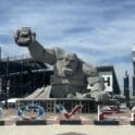 The entrance to to Dover Motor Speedway featuring the Monster. Photo by Nick Halliday