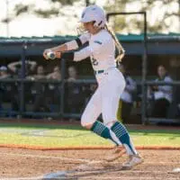 UNCW softball player Tayler Vitola has been selected as the 2023-24 Coastal Athletic Association Female Scholar-Athlete of the Year, photo courtesy of UNCW athletics