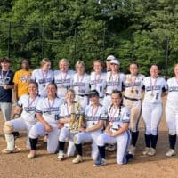 Lake Forest won the Henlopen Conference softball championship with a win over Sussex Central. Photo courtesy of Shannon Timmons