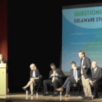 All five registered candidates for governor in November's election gave their thoughts on education issues in a public forum Wednesday night.