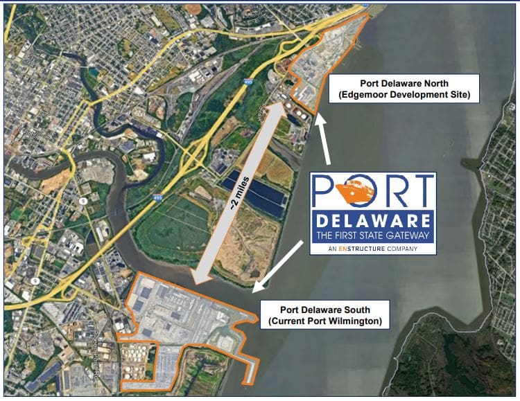 Featured image for “State, port operator to build new $635M port terminal in Edgemoor”