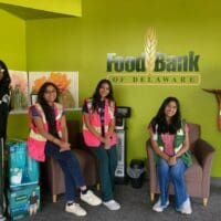 This year's Delaware Bank of America Student Leaders will participate in a volunteer program at the Food Bank of Delaware.